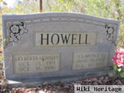 Clarence C Howell