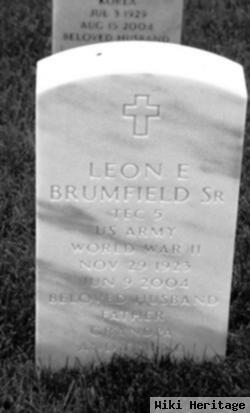 Leon E Brumfield, Sr