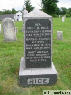 Deacon Asel H. Rice