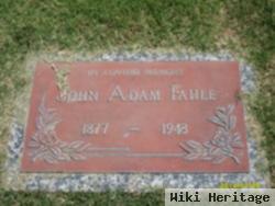 John Adam Fahle