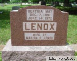 Bertha May Lenox