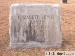 Elizabeth "lizzie" Lewis Junkin