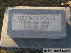 George W Brockus