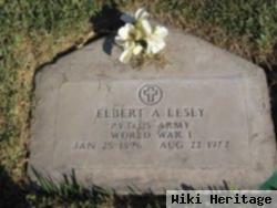 Elbert Arthur Lesly