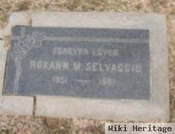 Roxann Marie Davis Selvaggio