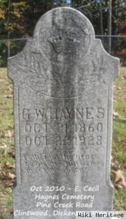 George Wilburn "wib" Haynes