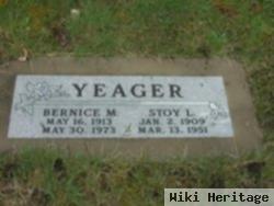 Stoy L Yeager