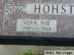 Vera Ivie Hohstadt