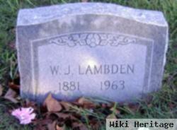 Wilfred James Lambden