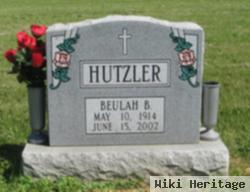 Beulah B. Leonard Hutzler