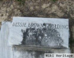 Bessie Brown Gaulding