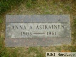 Anna A Asikainen
