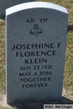 Josephine F Florence Klein