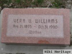 Vera U. Williams