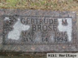 Gertrude M. Brose