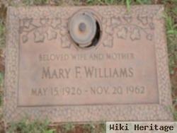 Mary F. Williams