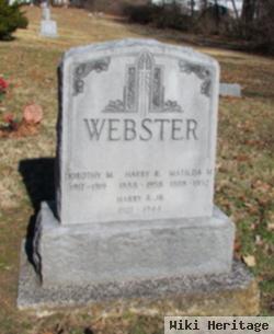 Harry J Webster, Jr