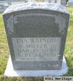 Ina Alverta Watson Miller