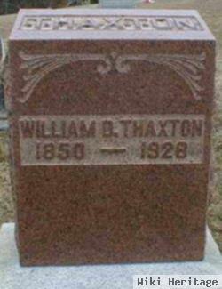 William David Thaxton