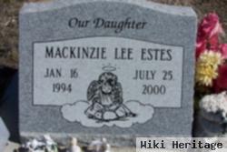 Mackinzie Lee "infant Daughter" Estes