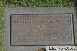 Pvt Richard Stefanovitch