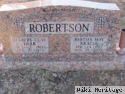 Herbert Clay "herb" Robertson