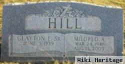 Clayton E Hill, Sr