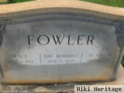 Aby Robbins Fowler