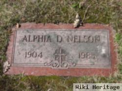 Alphia D. Nelson