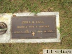 Zora Belle Nickoles Cole