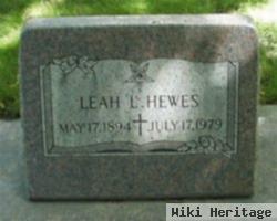 Leah Louise Kimball Hewes