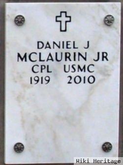 Daniel J Mclaurin, Jr