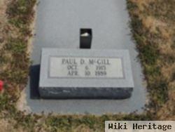 Paul D Mcgill