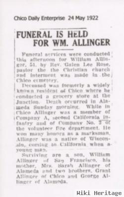 William A. Allinger