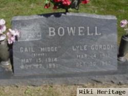 Juanita Gail "midge" Stout Bowell