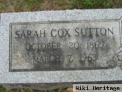 Sarah Cox Sutton