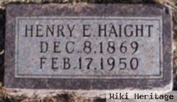 Henry Edsel Haight