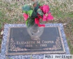 Elizabeth M Cooper