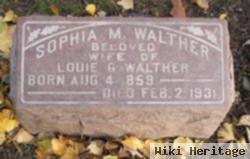 Sophia M. Walther