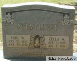 Zella Mae Weaver Stembridge