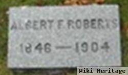 Albert F Roberts