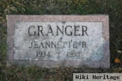 Jeannette R Granger