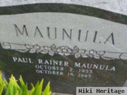 Paul Rainer Maunula