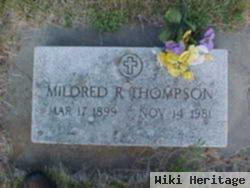 Mildred R Thompson