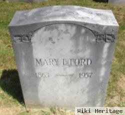 Mary E Ford