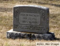 Lyda Whitaker Hackett