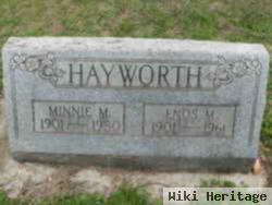 Minnie M Hayworth