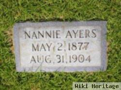 Nancy Nannie Garrison Ayers