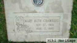 Mary Ruth Ware Chambers