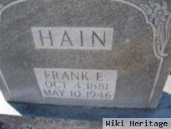 Frank E. Hain